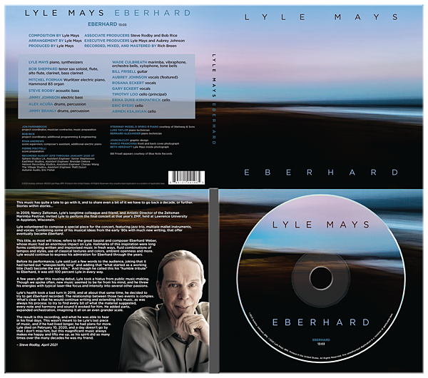 lyle mays eberhard cd design